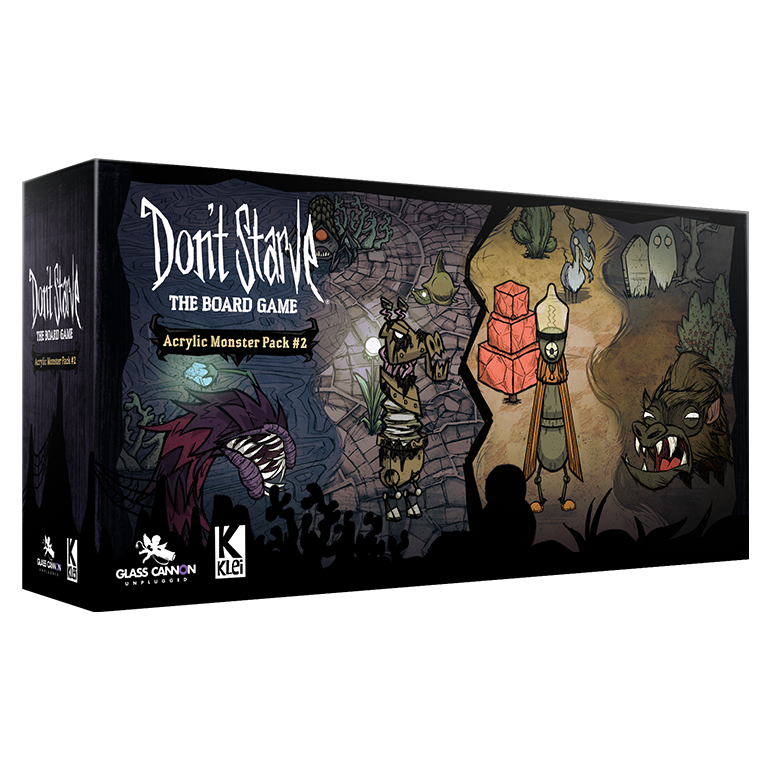 Don't Starve: The Board Game—Acrylic Monster Pack #2