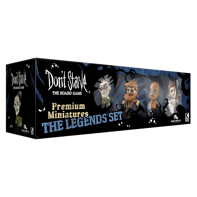 Don't Starve: The Board Game—Premium Miniatures (The Legends Set)