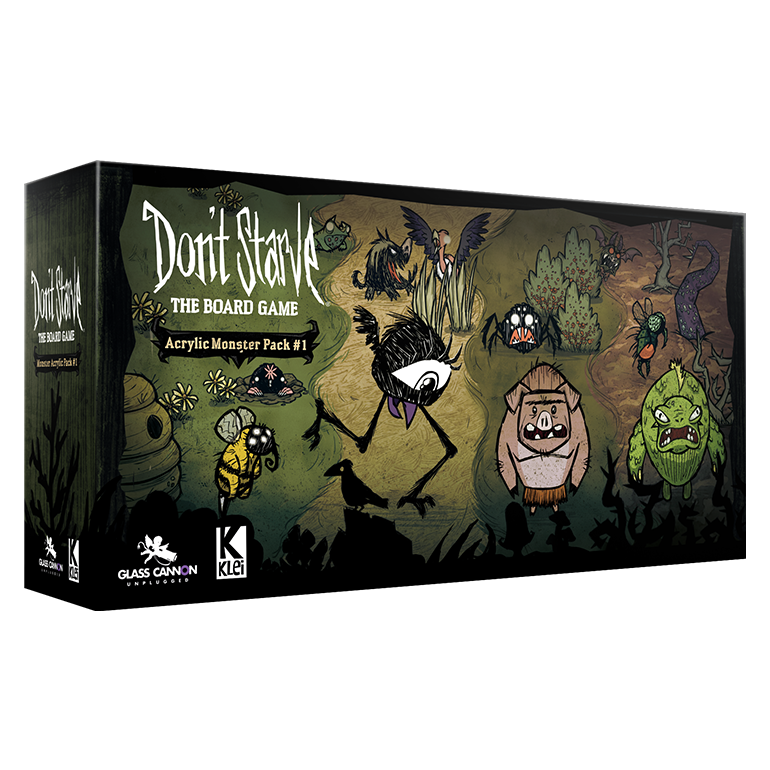 Don't Starve: The Board Game—Acrylic Monster Pack #1
