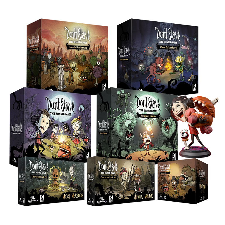 Don't Starve: The Board Game—All-In Gameplay Pledge (Plastic Miniatures)