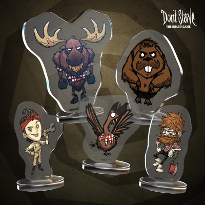Don't Starve: The Board Game—Character Pack #1 (Acrylic Standees)
