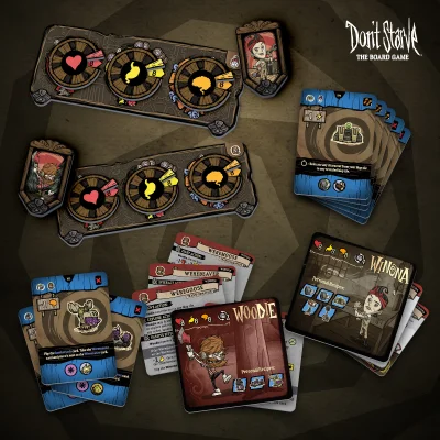 Don't Starve: The Board Game—Character Pack #1 (Acrylic Standees)
