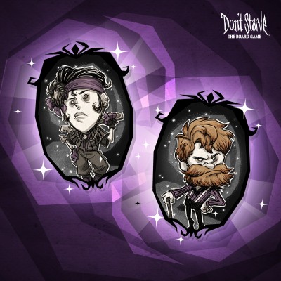 Don't Starve: The Board Game—Character Pack #1 (Acrylic Standees)