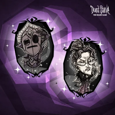Don't Starve: The Board Game—Character Pack #2 (Acrylic Standees)