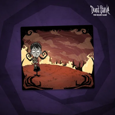 Don't Starve: The Board Game—Player Mat Set (4 pcs.)