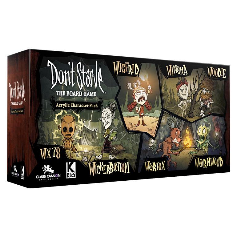 Don't Starve: The Board Game—Acrylic Character Pack