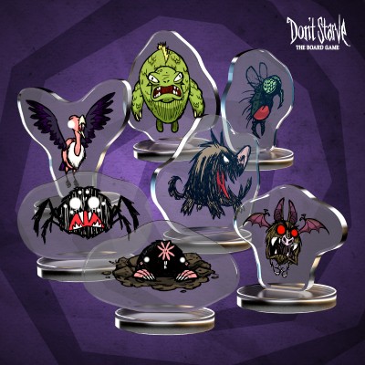 Don't Starve: The Board Game—Acrylic Monster Pack #1