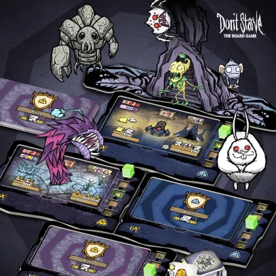 Don't Starve: The Board Game—Cave Calamities (Acrylic Standees)