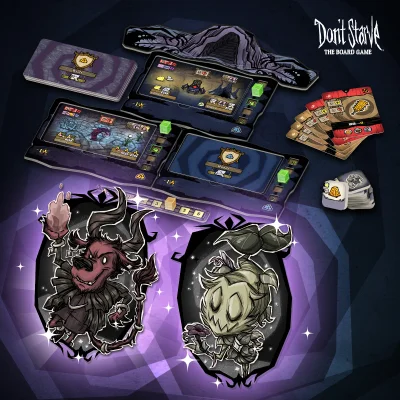 Don't Starve: The Board Game—Cave Calamities (Acrylic Standees)