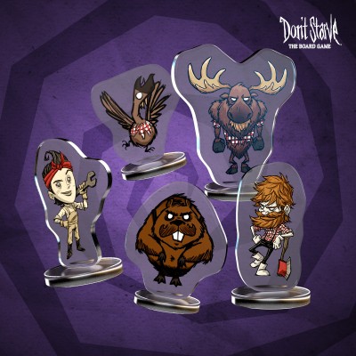 Don't Starve: The Board Game—Acrylic Character Pack
