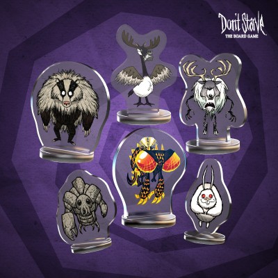 Don't Starve: The Board Game—Acrylic Monster Pack #2