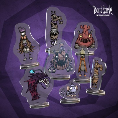 Don't Starve: The Board Game—Acrylic Monster Pack #2