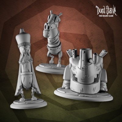 Don't Starve: The Board Game—Lands Uncharted (Plastic Miniatures)