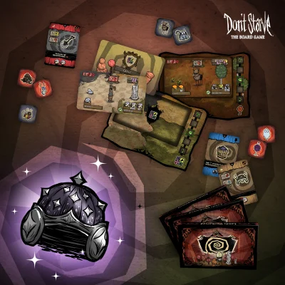 Don't Starve: The Board Game—Lands Uncharted (Plastic Miniatures)