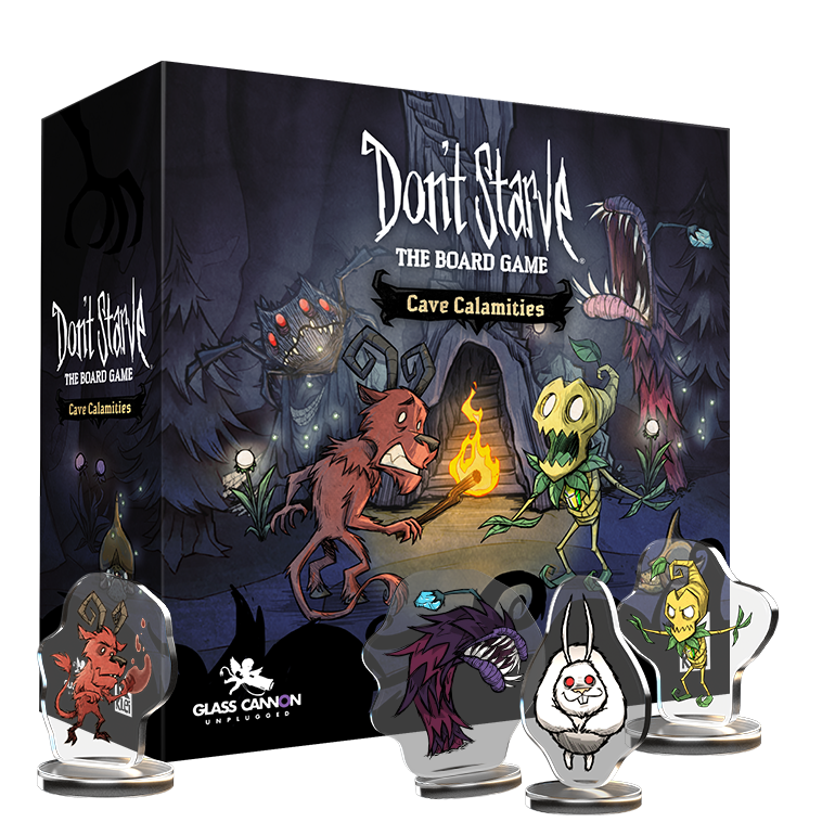 Don't Starve: The Board Game—Cave Calamities (Acrylic Standees)