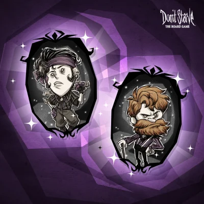 Don't Starve: The Board Game—Character Pack #1 (Plastic Miniatures)