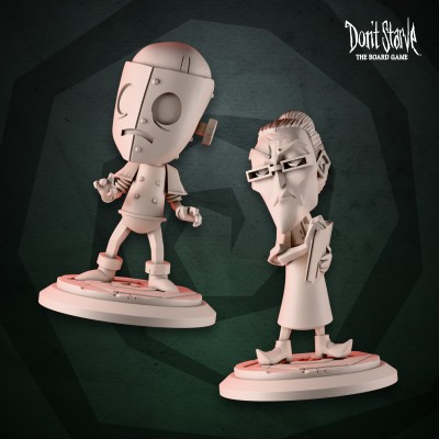 Don't Starve: The Board Game—Character Pack #2 (Plastic Miniatures)