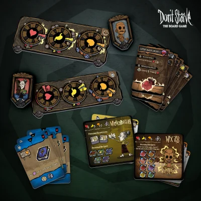 Don't Starve: The Board Game—Character Pack #2 (Plastic Miniatures)