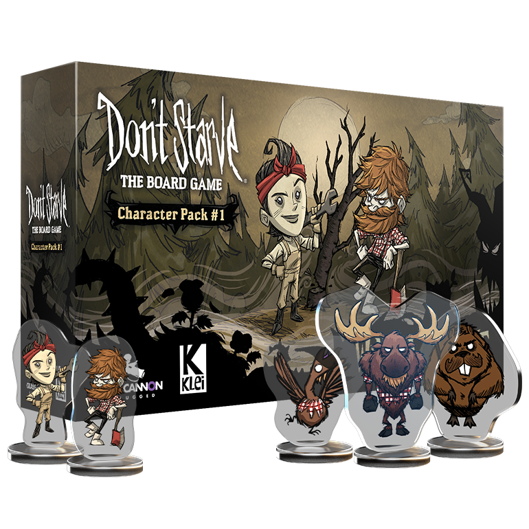 Don't Starve: The Board Game—Character Pack #1 (Acrylic Standees)