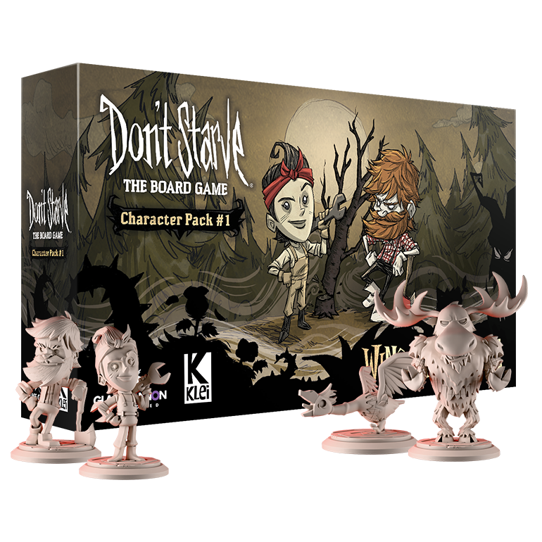 Don't Starve: The Board Game—Character Pack #1 (Plastic Miniatures)
