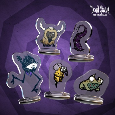 Don't Starve: The Board Game—Acrylic Monster Pack #1