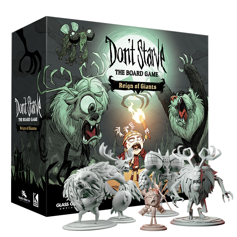 Don't Starve: The Board Game—Reign of Giants (Plastic Miniatures)