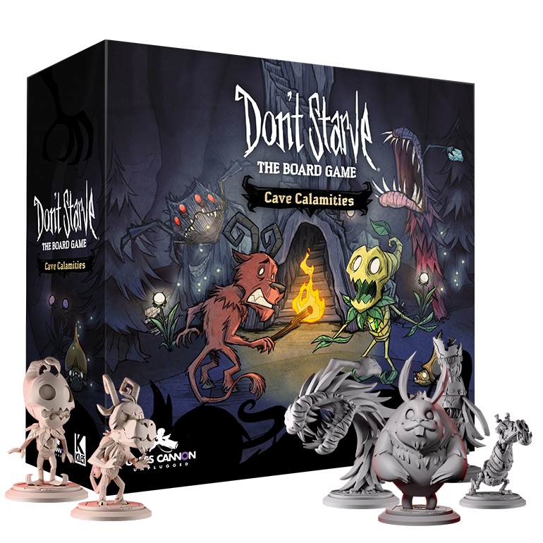 Don't Starve: The Board Game—Cave Calamities (Plastic Miniatures)