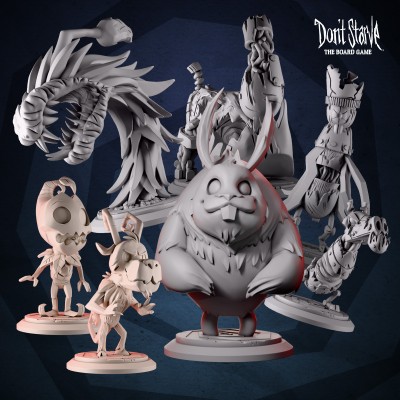 Don't Starve: The Board Game—Cave Calamities (Plastic Miniatures)