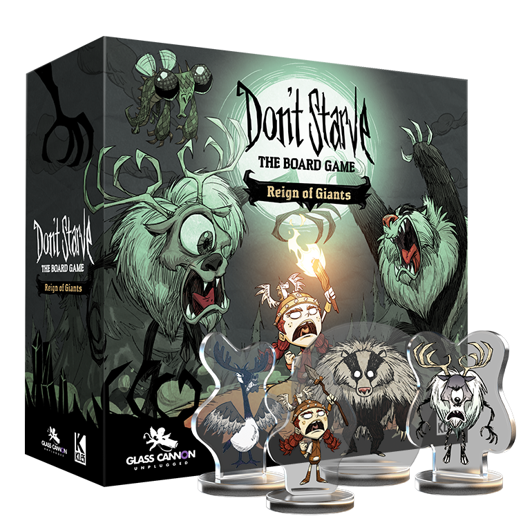 Don't Starve: The Board Game—Reign of Giants (Acrylic Standees)