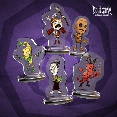 Don't Starve: The Board Game—Acrylic Character Pack