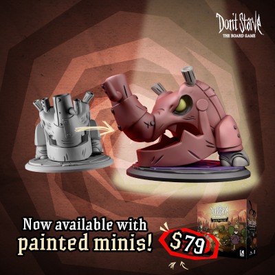 Don't Starve: The Board Game—Lands Uncharted (Plastic Miniatures)