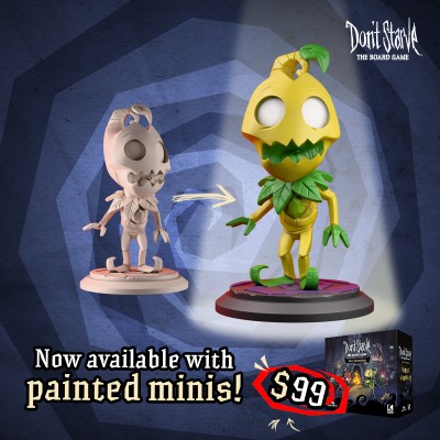 Don't Starve: The Board Game—Cave Calamities (Plastic Miniatures)