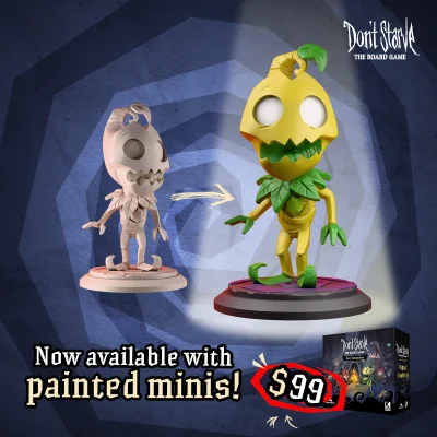 Don't Starve: The Board Game—Cave Calamities (Plastic Miniatures)