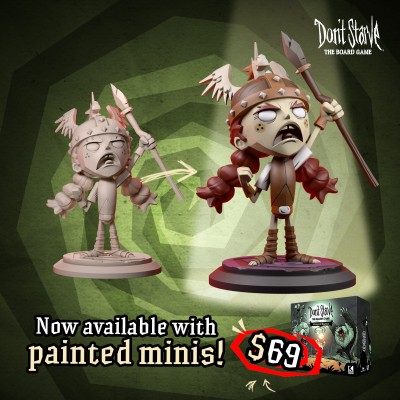 Don't Starve: The Board Game—Reign of Giants (Plastic Miniatures)