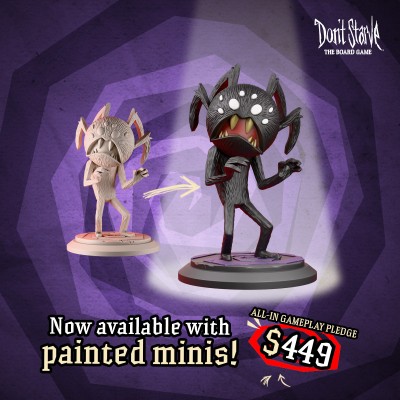 Don't Starve: The Board Game—All-In Gameplay Pledge (Plastic Miniatures)