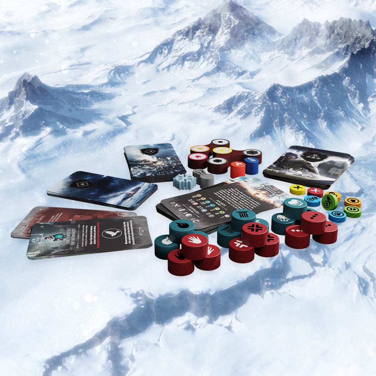 thumbnail image 2 of Frostpunk Board Game: Frostlander Expansion - New Cards & Difficulty 2 of 11